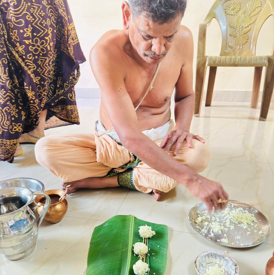 Pitru shradha ritual